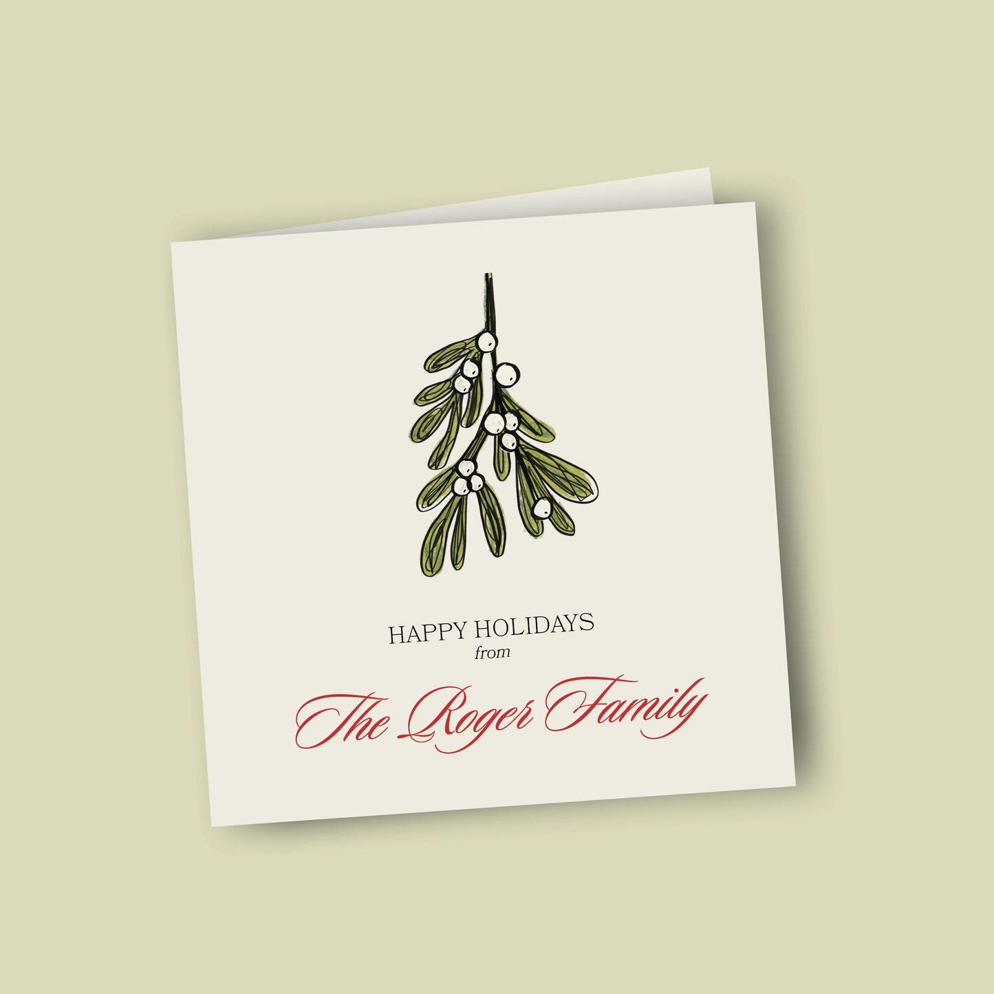 Enclosure Card Holly (set of 10)