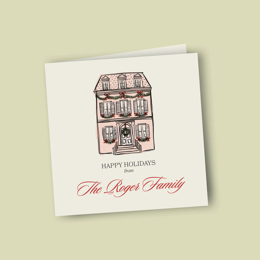 Enclosure Card Holiday House (set of 10)
